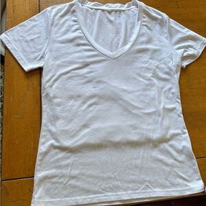 Basic white tee